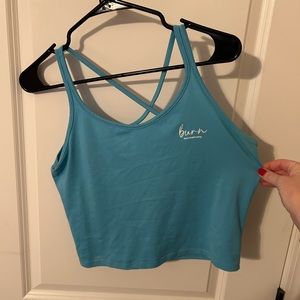 Burn boot camp cropped tank